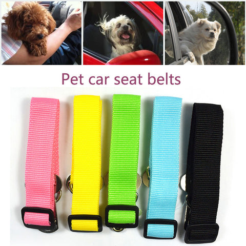 Adjustable Pet Car Safety Seat Belt